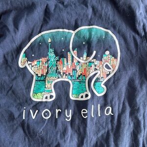 Ivory Ella short sleeve shirt - New York